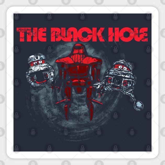 The Black Hole Sticker by Geekeria Deluxe